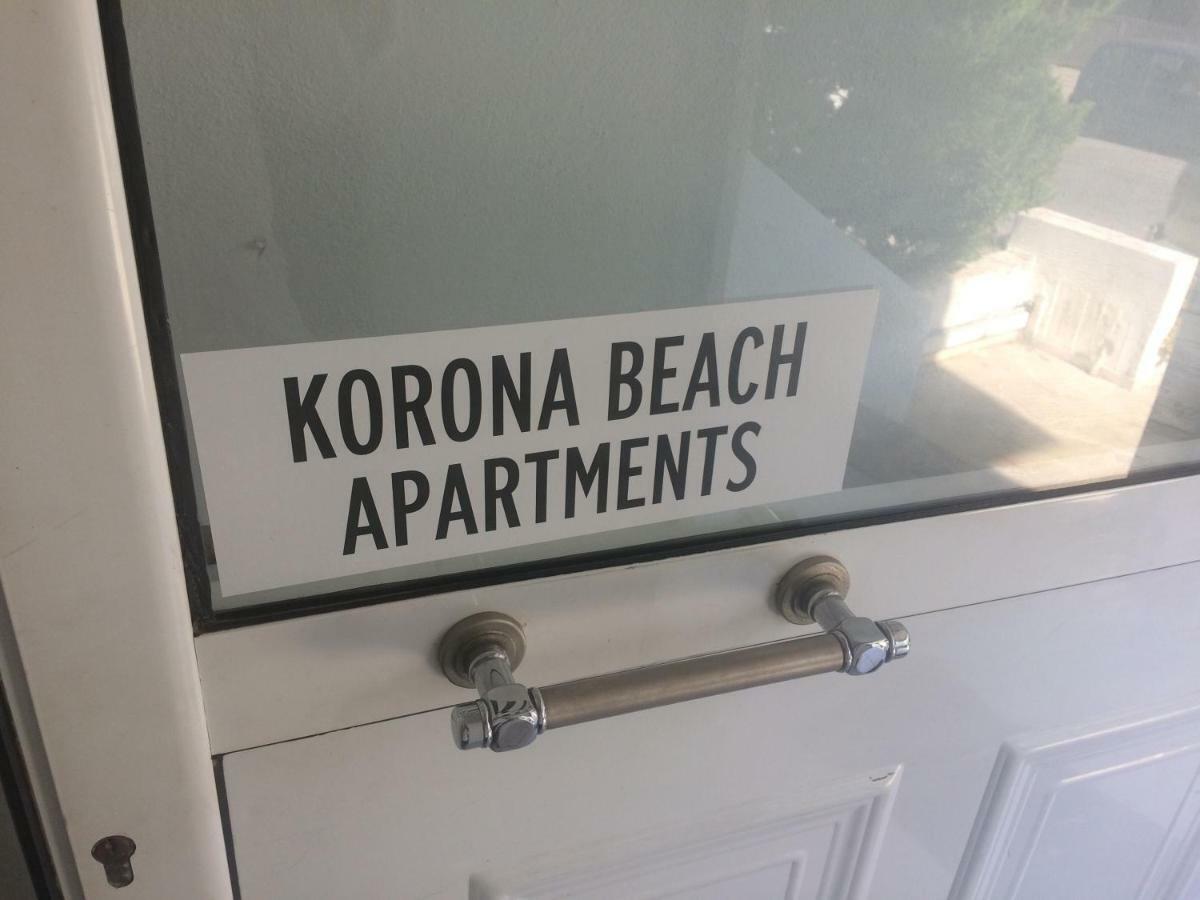Korona Beach Apartments II Rethimnon Buitenkant foto